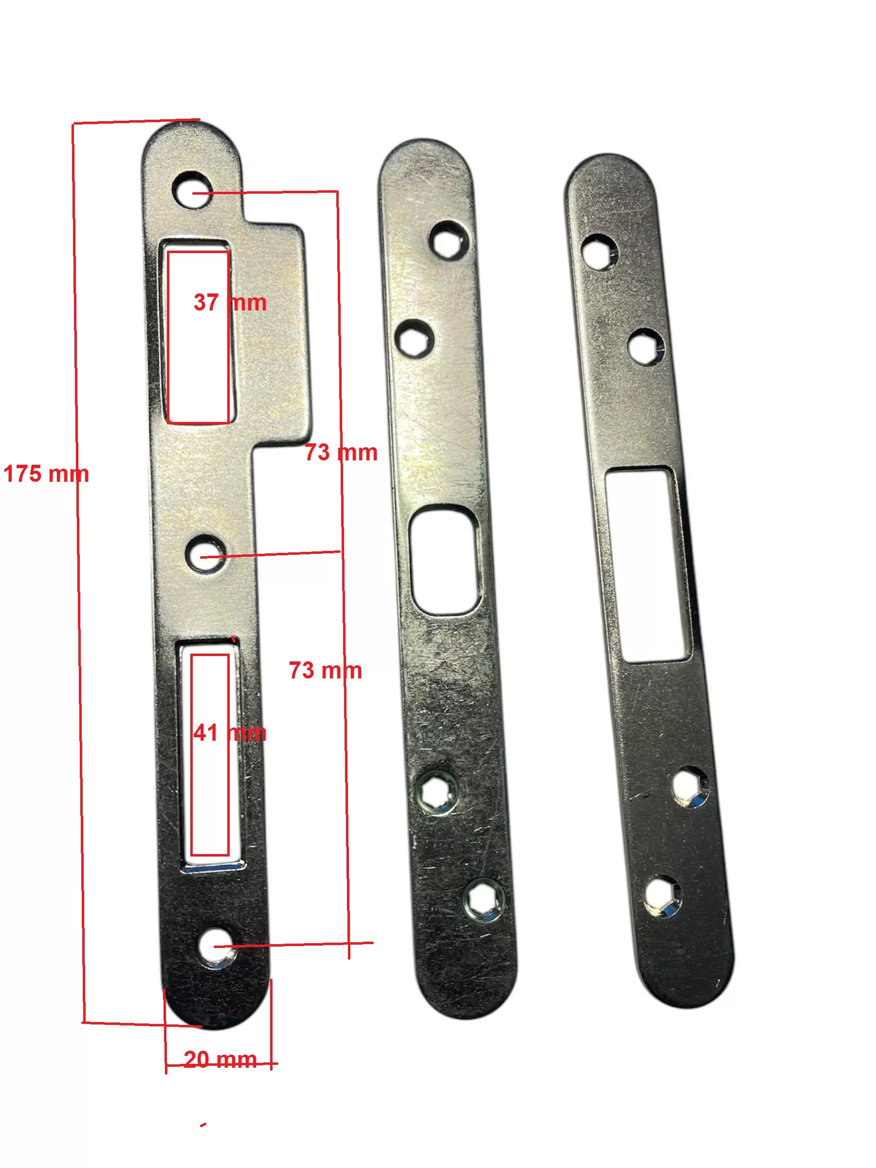 Kit de 3 gâches FERCO SECURY-E-23454-00-01
