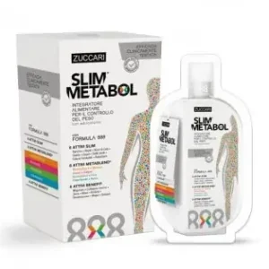 Zuccari Slim Metabol Monodosi Integratore Controllo del Peso 12 Buste – Per una Gestione del Peso Efficace